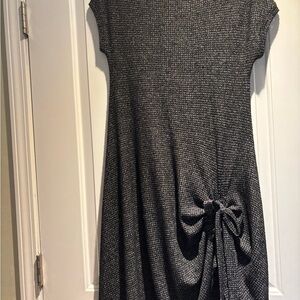Elegant Black/Gray Women's Dress
